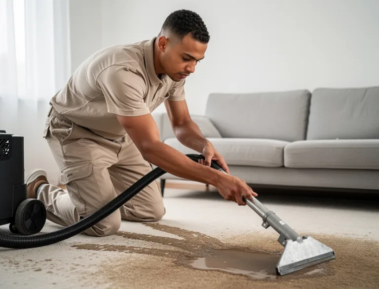 Water damage restoration DeLuxe Trailer Court Phoenix